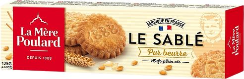 La Mére Poulard Tradition Pure butter biscuit, papír 125 g