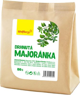 Wolfberry Majoránka drhnutá 100 g