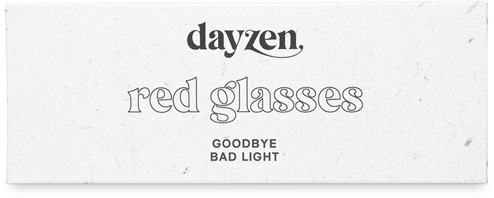 Dayzen Červené brýle proti modrému a zelenému světlu