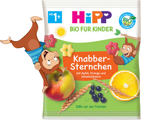 HiPP BIO Dětské ovocné obilné křupky 30 g