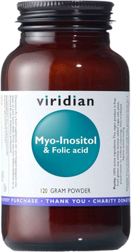 Viridian Nutrition Myo-Inositol & Folic Acid 120 g