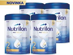 Nutrilon Profutura CESARBIOTIK 2 pokračovací kojenecká mléka 4 x 800 g