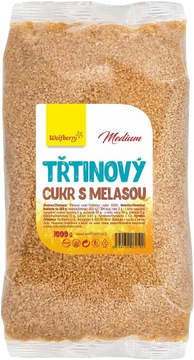Wolfberry Třtinový cukr s melasou 1000 g