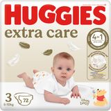 Huggies® Extra Care 3, 72 ks