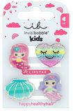 Invisibobble Clipstar kids Mermaid Dreams dětské skřipečky do vlasů 4 ks