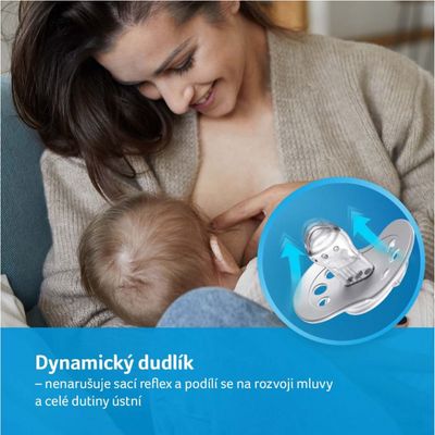 LOVI Dudlík s mini štítkem Wild Soul 0-3m silikonový dynamický, dívka 2 ks
