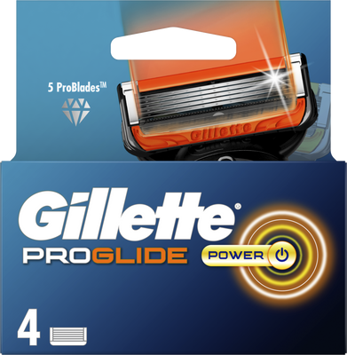 Gillette ProGlide Power náhradní hlavice 4 ks