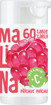 Pangamin Rapeto C-Vitamin 100 mg - Malina se sukralózou 60 tablet