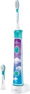 Philips Sonicare Sonický elektrický zubní kartáček dětský s bluetooth zelený HX6322/04