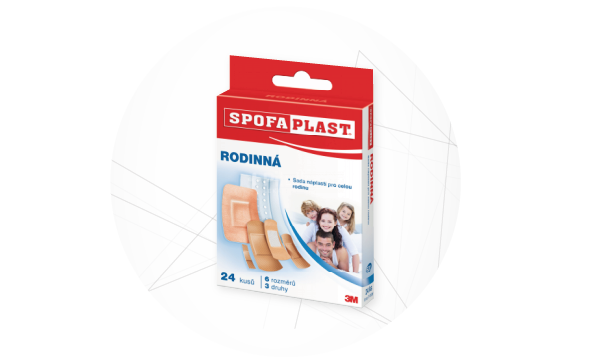 spofaplast, náplasti