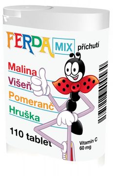 Ferda Mix Vitamín C 60mg 110 tablet