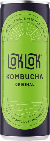 Loklok Kombucha originál plech 330 ml