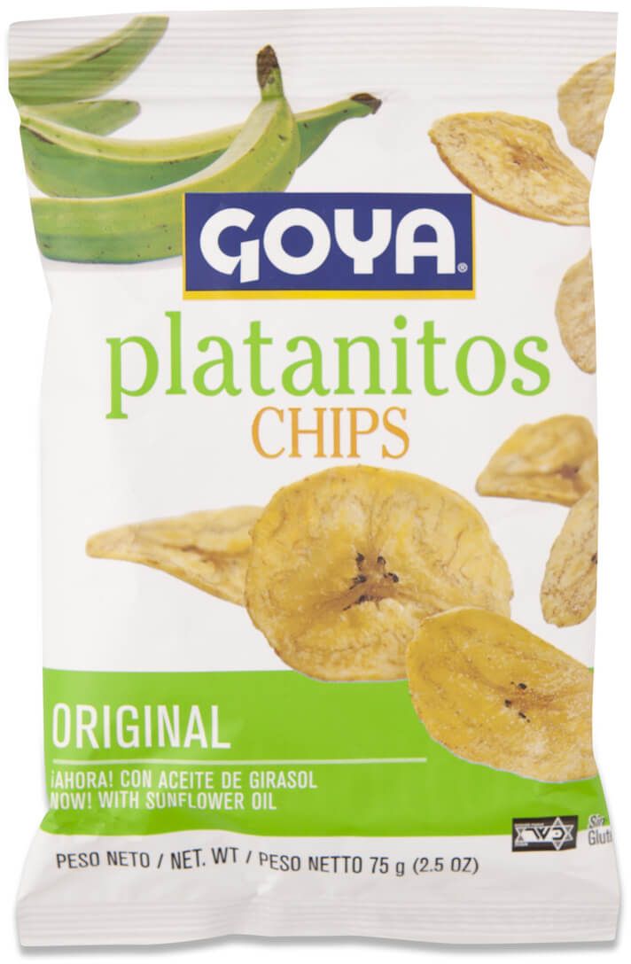 Goya Platanitos banánové chipsy solené 75 g