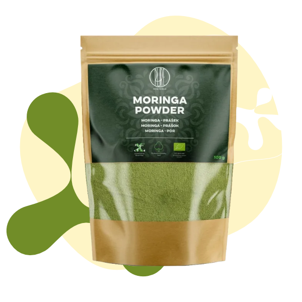 BrainMax Pure Moringa BIO prášek