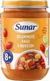 Sunar Příkrm zeleninové ragú s hovězím 8m+, 190 g