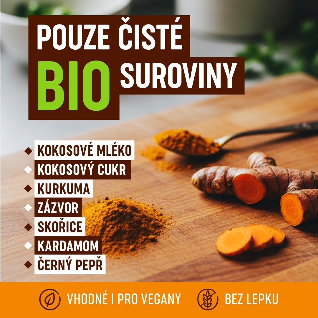 Organis Kurkuma latte BIO 28 g