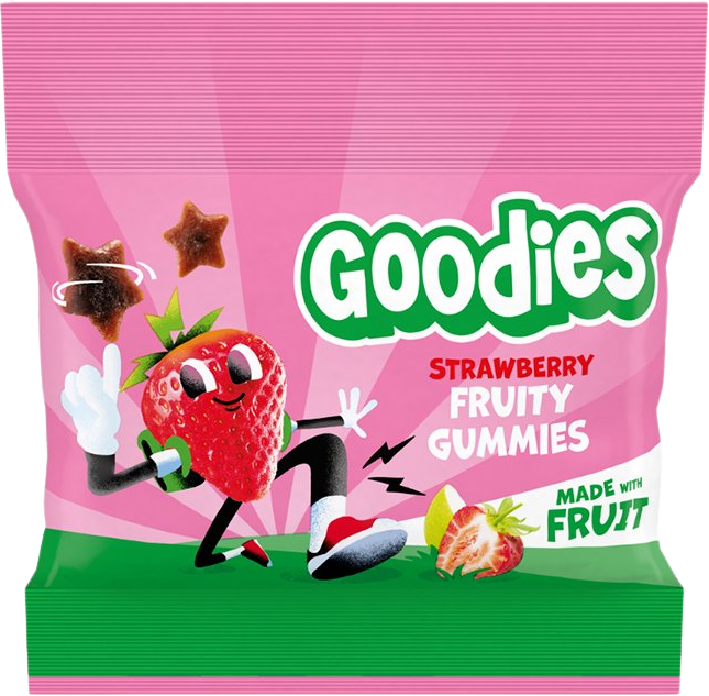 Goodies Jahodoví gumídci 17 g