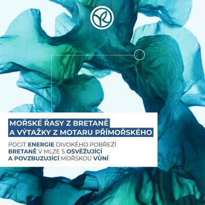 Yves Rocher Sprchový gel Mořské řasy 400 ml