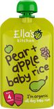 Ella's Kitchen BIO Dětská rýže, hruška a jablko 120 g