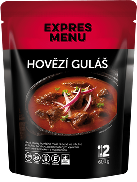 EXPRES MENU Hovězí guláš 2 porce 600 g