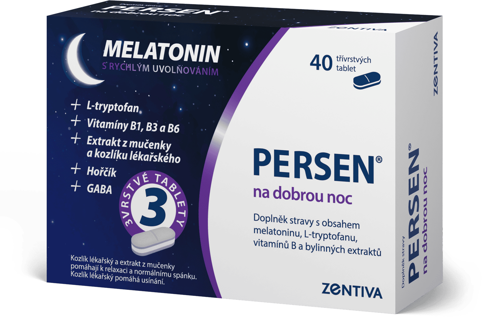 Persen Na dobrou noc 40 tablet