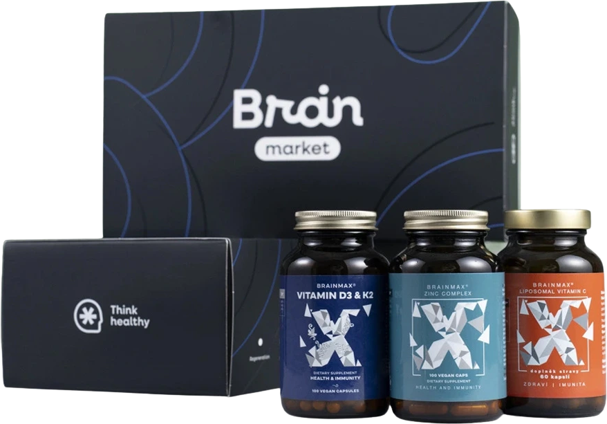 BrainMax Vánoční sada trio imunita