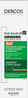 Vichy Dercos šampon a kondicionér na lupy 2v1 200 ml