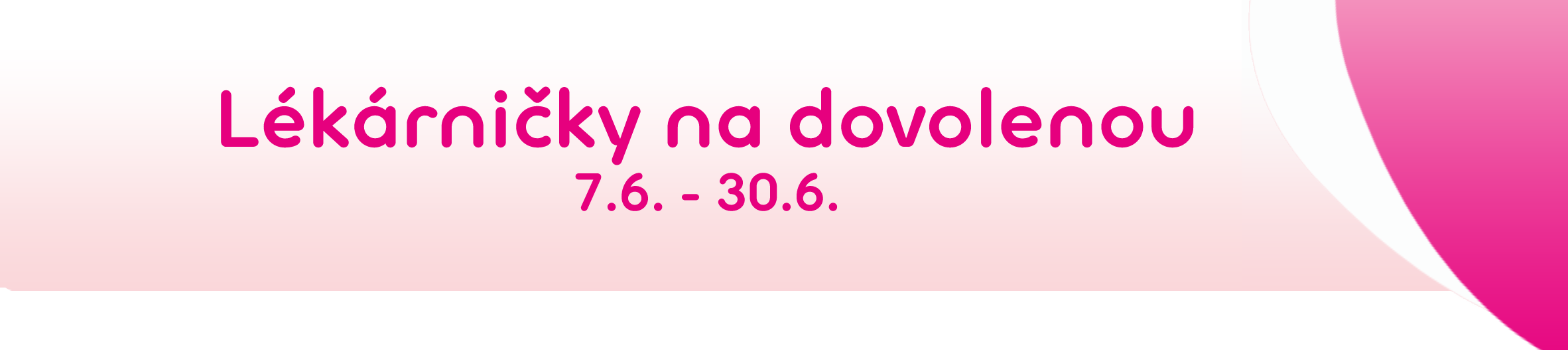 Lékárničky na dovolenou