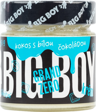 Big Boy ® Grand Zero Kokosem a bílou čokoládou 250 g