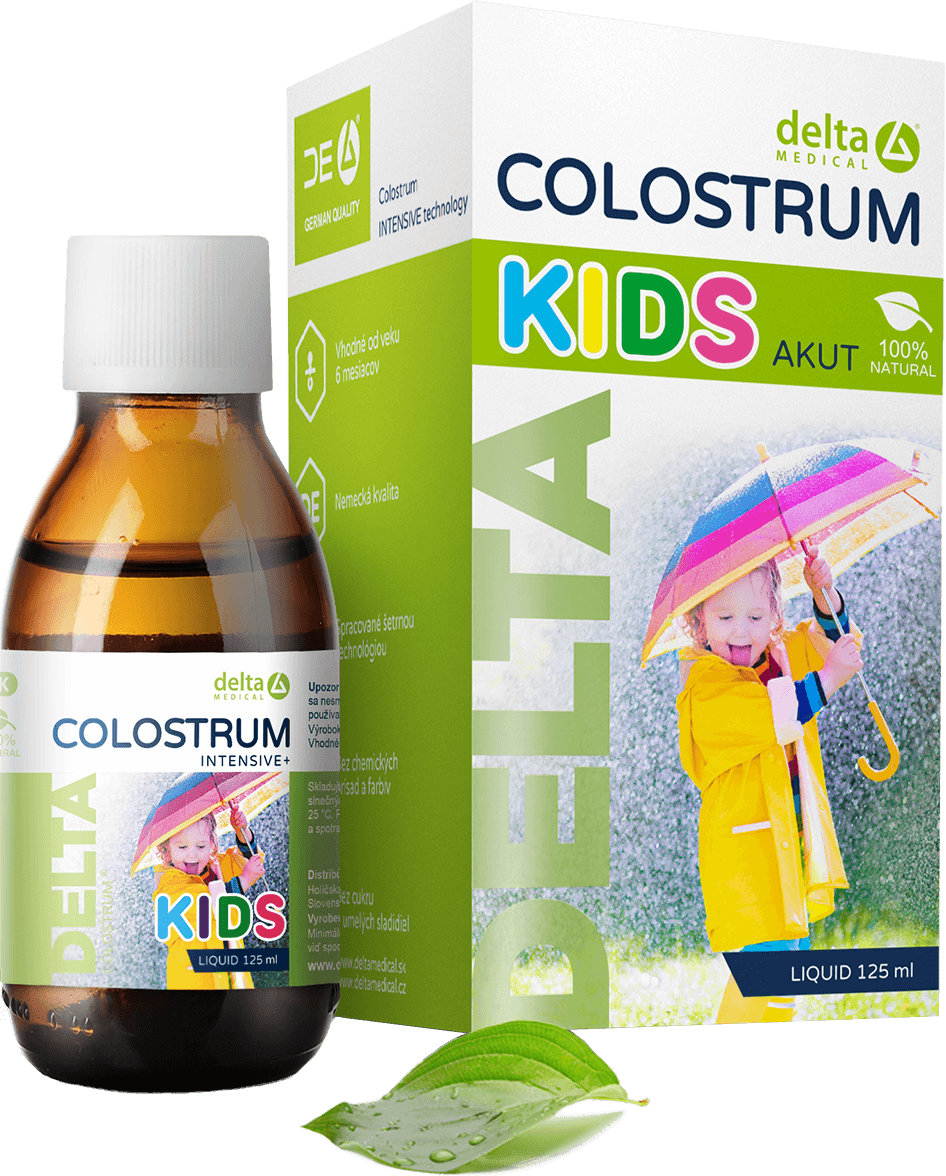 Delta COLOSTRUM® KIDS Natural 100% 125 ml