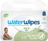 Waterwipes Ubrousky vlhčené bez obsahu plastů Soapberry 4x60 ks, 240 ks