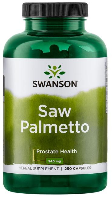 Swanson Saw Palmetto (Serenoa Plazivá) 540mg 250 kapslí
