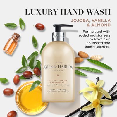 Baylis & Harding Jojoba a vanilka Tekuté mýdlo na ruce 500 ml