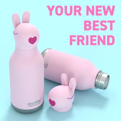 Asobu Láhev na pití Bestie Bottles Zajíček 460 ml