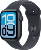 Apple Watch SE 3 44mm Temně inkoustový hliník s inkoustovým sportovním řemínkem S/M
