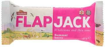Wholebake Flapjack ovesný malina-jahoda bezlepkový 80 g