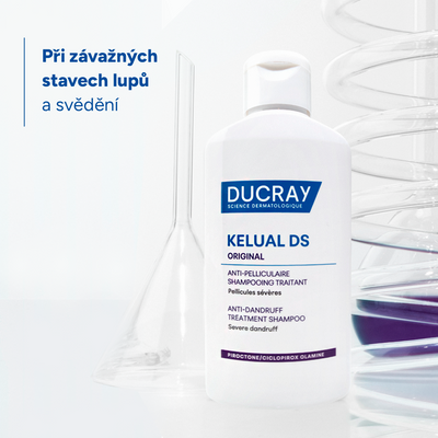 Ducray Kelual DS šampon redukce tvorby lupů 100 ml