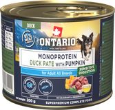 Ontario Konzerva Adult monoprotein kachní pate s dýní 200 g