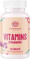 Aporosa KIDS Vitamíny - jahoda 90 ks