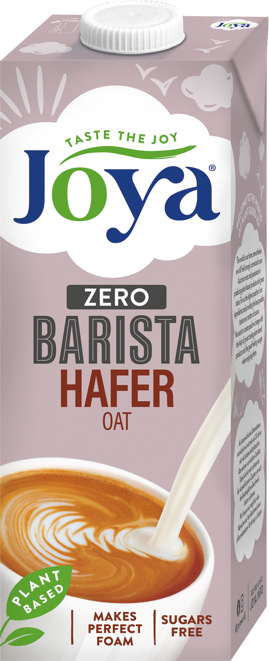 Joya Barista Zero ovesný nápoj bez cukru 1 l