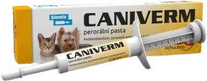 Caniverm Perorální pasta pro psy a kočky 4 ml