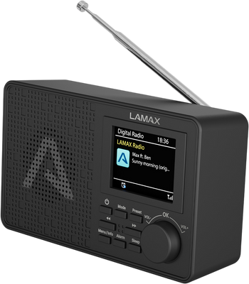 LAMAX RadioVox1 DAB Přenosné rádio