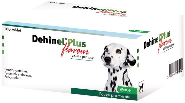 Dehinel plus Flavour pro psy 100 tablet