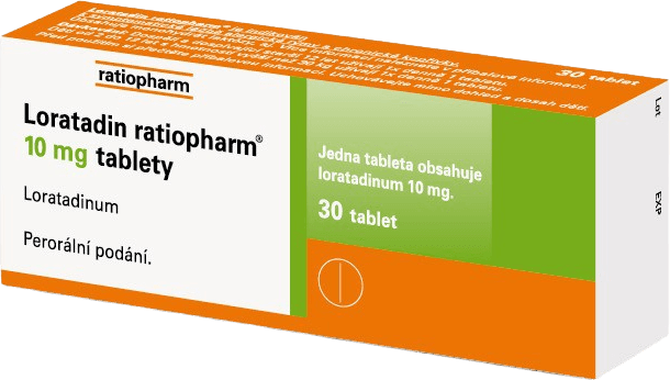 Loratadin-Ratiopharm 10 mg 30 tablet