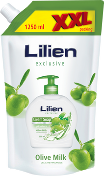 Lilien tekuté mýdlo duopack Olive Milk XXL 1250 ml