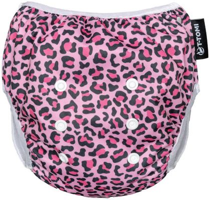 T-Tomi Plavky plenkové s volánkem, 5-15kg, Pink gepard