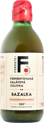 Fermato Fermentovaná salátová zálivka - Bazalka 340 ml