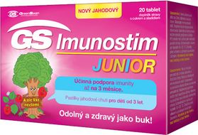 GS Imunostim Junior jahoda 20 tablet