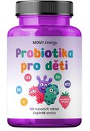 MOVit Energy Probiotika pro děti s vitamíny 60 tablet