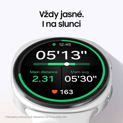 Samsung Galaxy Watch8 (40mm) stříbrná